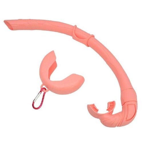 Silicone Snorkel Tube Roll Up Snorkel with Storage Case Wet