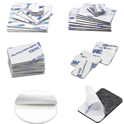 10-100pcs 3M Strong Pad Mounting Tape Double Sided Adhesive