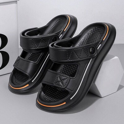 Summer Men Slippers EVA Soft-soled Platform Slides Unisex