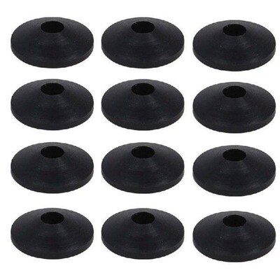 12Pcs Conical Toilet Rubber Washer Beveled Gasket Sealing