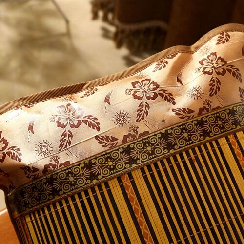 Baicaoshu Summer Comfortable Bamboo Pillowcase Bamboo Mat Pi