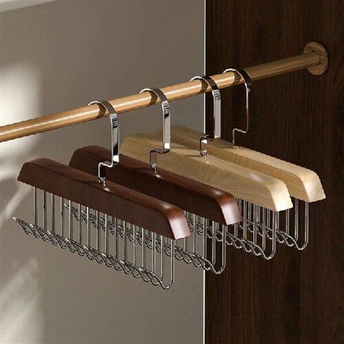 Multifunctional Solid Wood Hanger Hook Women Storage Bra