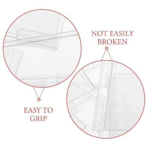 50 Pcs Label Merchandise Sign Holders Store Price Tags