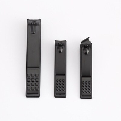 Secondary Opening Black-black Nail Clipper, Pellet Point Nai