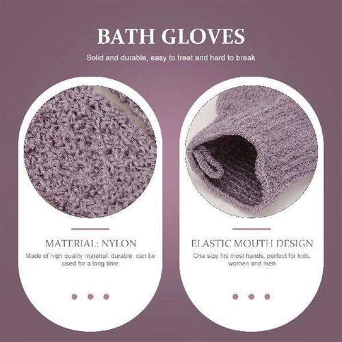 Shower Gloves Exfoliating Spa Body Scrub Exfoliator Bath