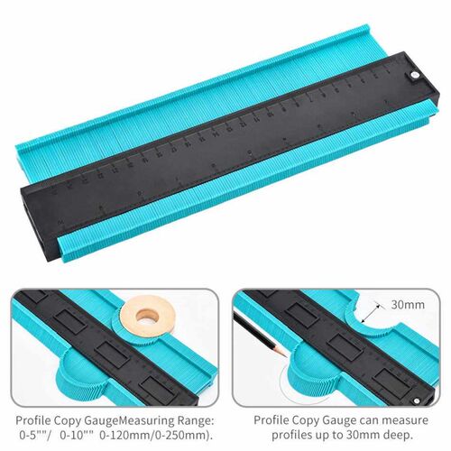 Multifunction Contour Gauge Tiling Laminate Tiles Edge Shap