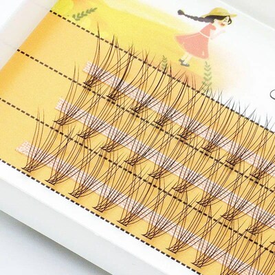 10D Mink Eyelash 1 Box/60 Bundles Natural Eyelash Extension