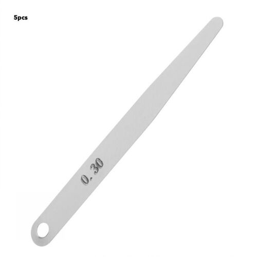 5pcs 0.2 Stainless Steel Feeler Gauge Ruler Welding Inspecti