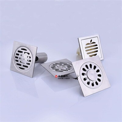 Stainless steel washing machine floor drain toilet engineeri