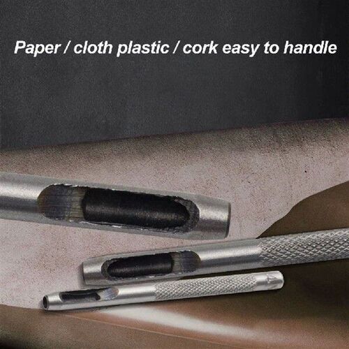 5pcs/set Steel Stitching Punch 1.5mm 2mm 3mm 3.5mm 4mm