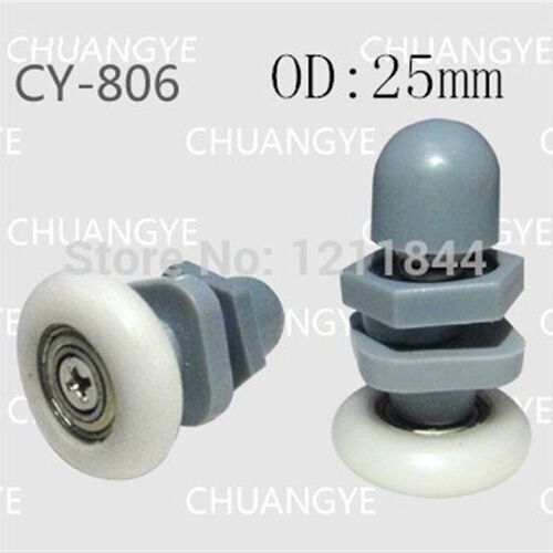 OD25mm nylon shower door pulley glass shower room pulley s