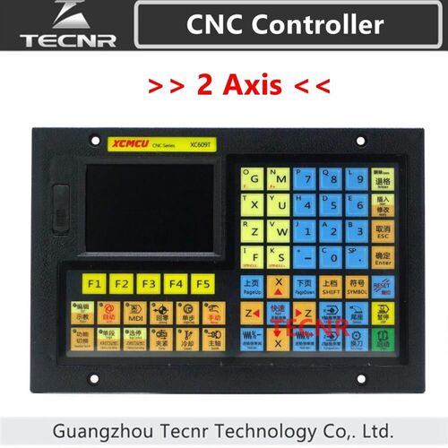 XC609T 2 axis SB CNC lathe control system G-code for step se