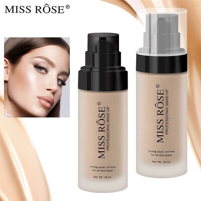 MISS ROSE Liquid Foundation Repair Nourishing Concealer Make