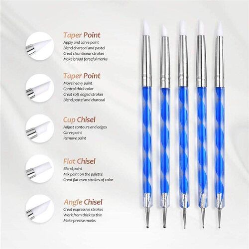 Pottery Clay Sculpting Tools Kit 8-61 Pcs/Set, Ceramic Wax C
