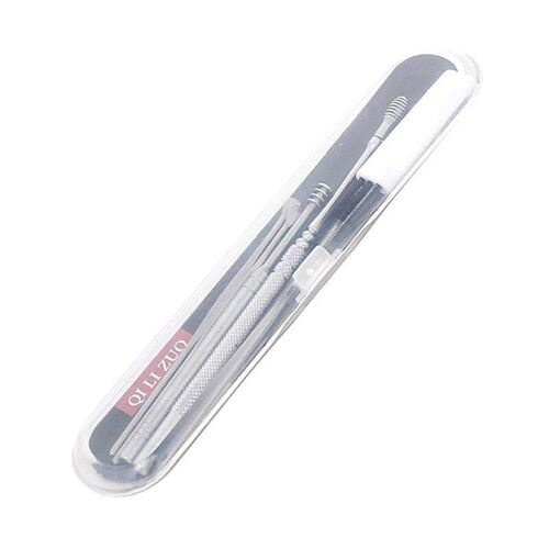 Ear Cleaning Tool Set for Adults - Stainless Steel Ear Pick,