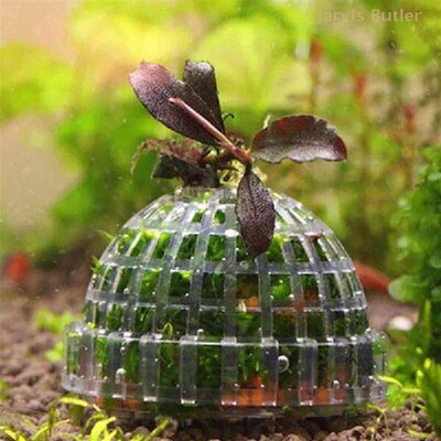 1pc Plastic White Aquatic Pet Supplies Decorations Aquarium