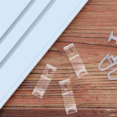 4 Pcs Hooks Curtain itioning Blind Clips Hangers Roller