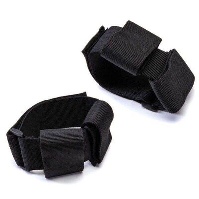 2Pcs Tib Bar Foot Strap Adjustable Weights Dumbbell Foot