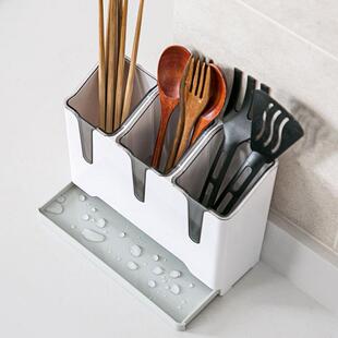 spoon storage cutlery holder org kitchen tube rack Knief box