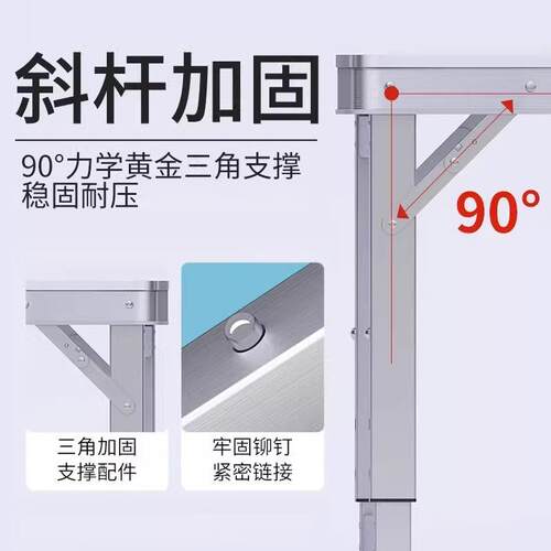 Folding table Night market stall table home simple table out