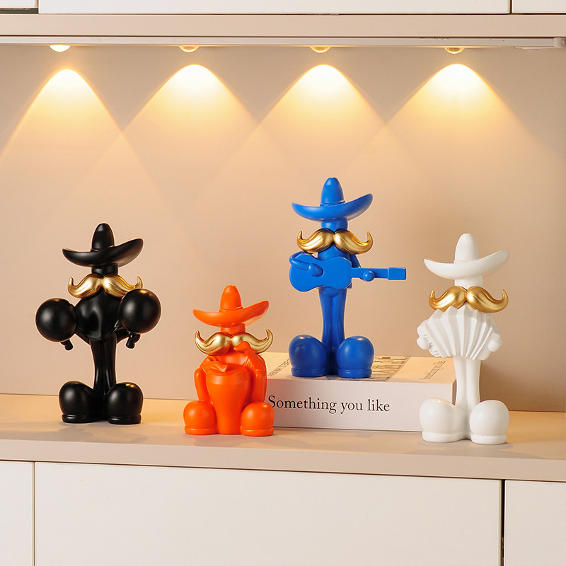 音乐吉他乐队玄关客厅电视柜酒柜桌面小摆件办公室创意家居装饰品,家居饰品,装饰摆件,淘宝优惠券,粉丝福利购,淘宝优惠卷