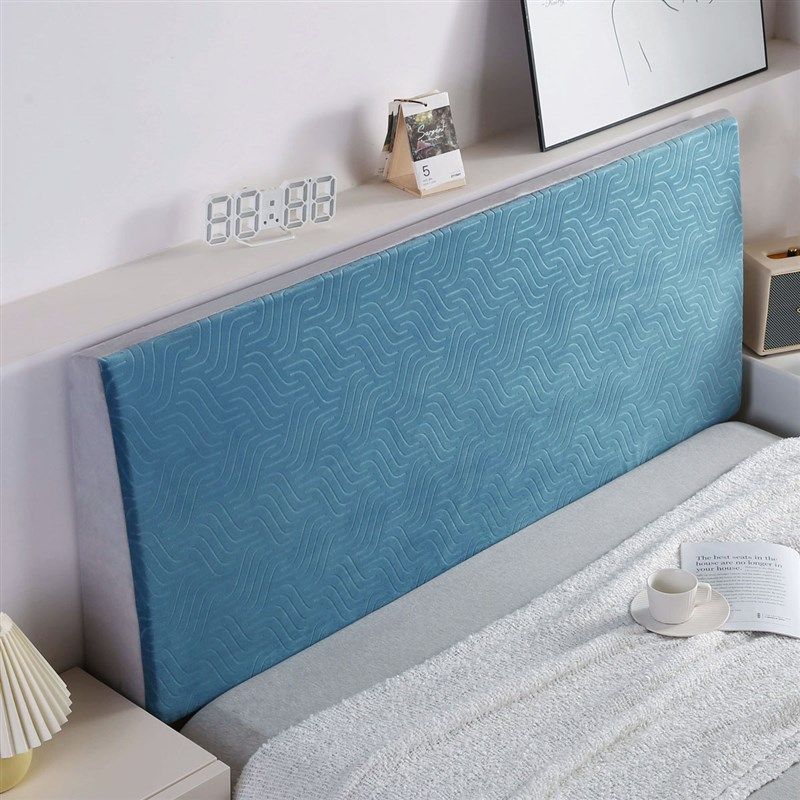 海绵床头靠垫床上靠枕软包床靠背罩弹力全包床头套罩可拆洗卧室,居家布艺,床头靠垫,淘宝优惠券,粉丝福利购,淘宝优惠卷