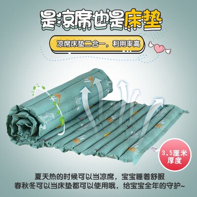 荞麦皮褥子婴儿天然苦荞垫子定做幼儿园午睡凉席儿童夏季荞麦床垫
