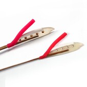 扬琴琴竹田伟宁专业演奏级全白牛角材质琴键子琴锤扬琴签送筒皮筋