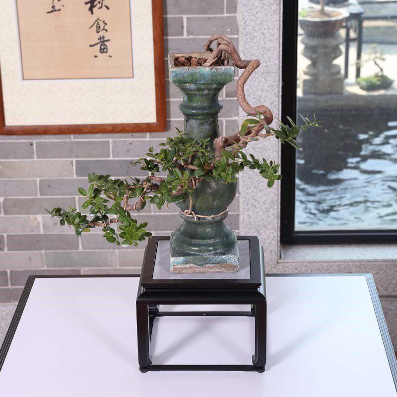 铝合金盆景底座花瓶座酒坛花盆架奇石架紫砂壶茶具架摆件架文玩座