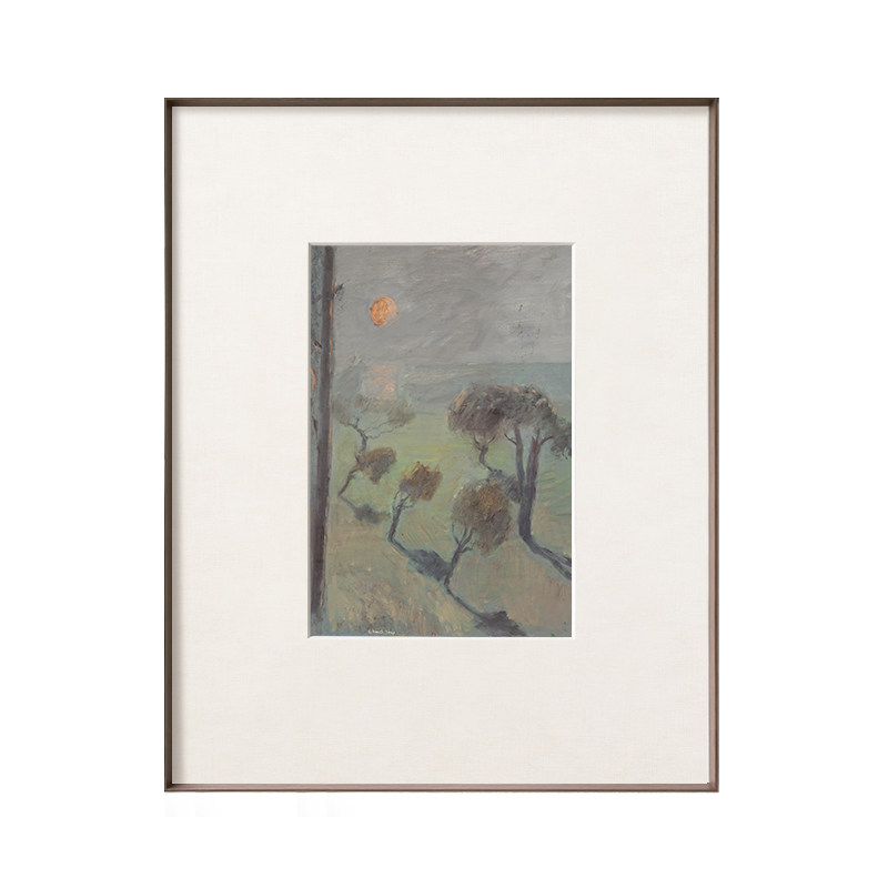 加安加丽花卉风景装饰画客厅卧室玄关植物挂画餐厅小清新北欧壁画