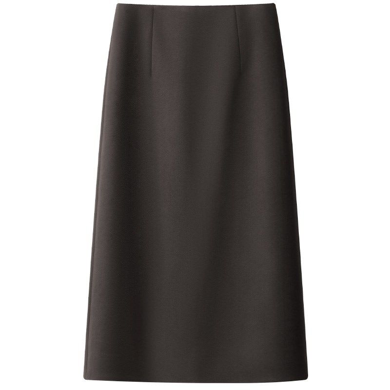 高端毛呢半身裙女秋冬季2024新款高腰简约开叉过膝中长职业包臀裙,女装/女士精品,半身裙,淘宝优惠券,粉丝福利购,淘宝优惠卷