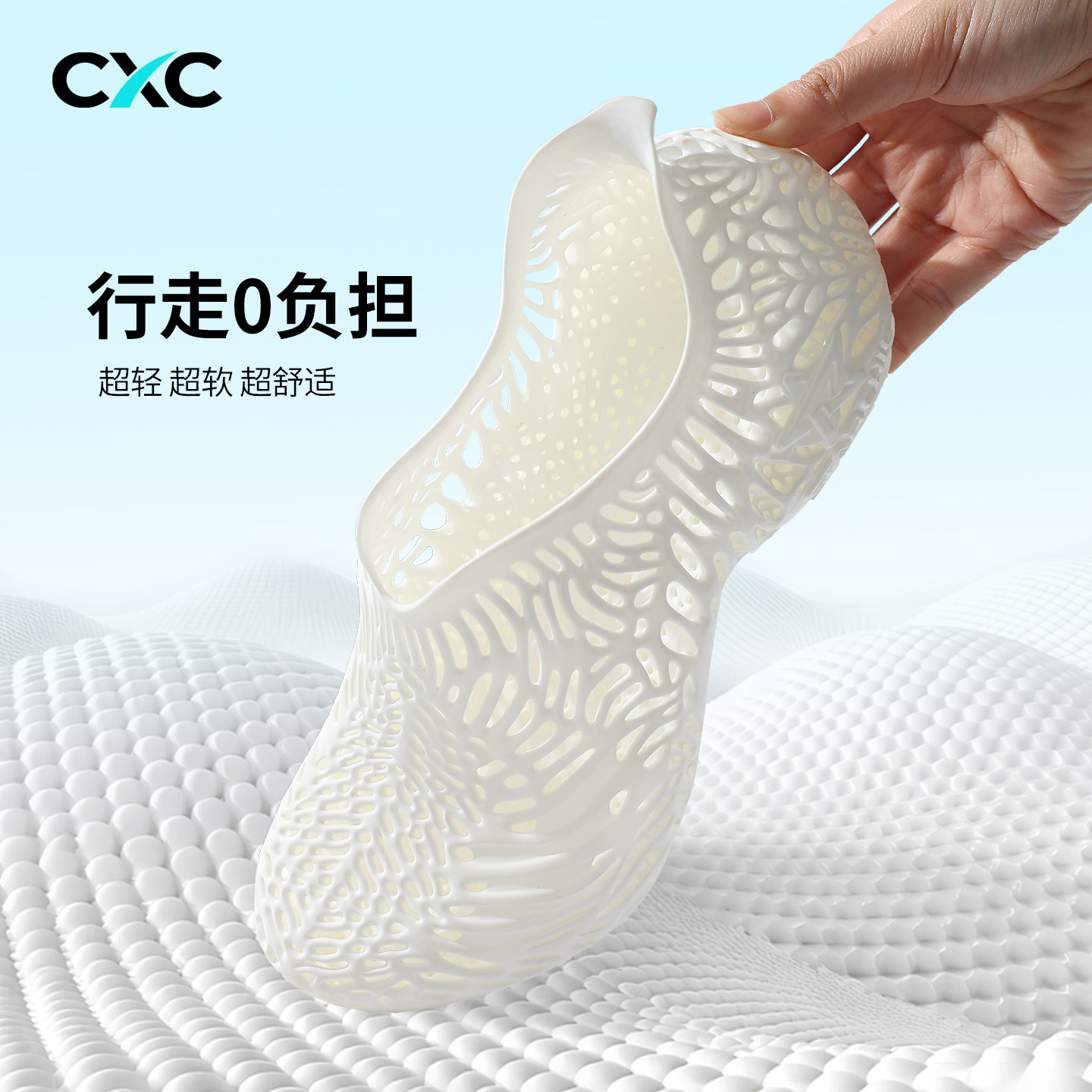 超火4D打印鞋户外男女透气秋季新款运动休闲鞋舒适洞洞鞋溯溪通勤图片