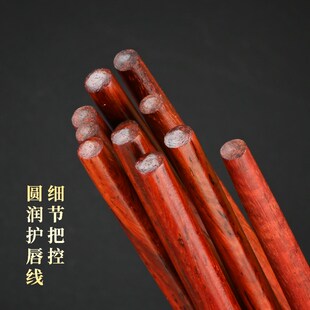 酸枝木红木筷子20新年筷子防滑纯木中式筷高档家用实木筷子刻字
