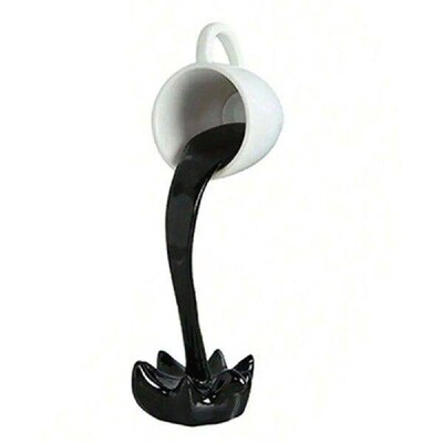 Resin Floating Coffee Cup Coffee Cup Ornament 3D Effect