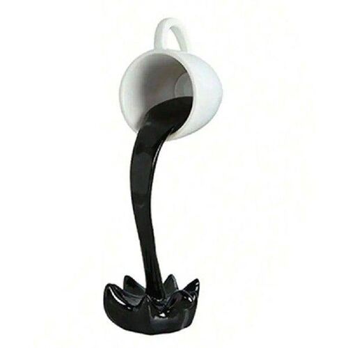Resin Floating Coffee Cup Coffee Cup Ornament 3D Effect