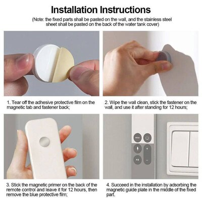 20pcs Magnetic Hook Anti-Lost Wall Mount Strong Magnet Hooks