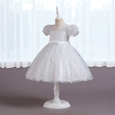Childrens Dress Host Performance Costume Star Girl Princess