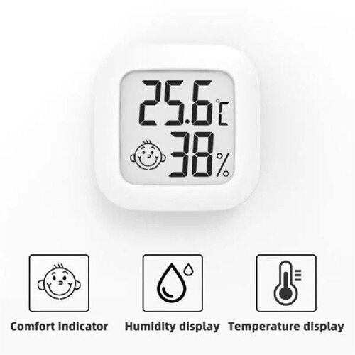 Mini Digital LCD Indoor Convenient Temperature Sensor