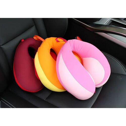 Childrens Car Neck Protection Pillow Plush U-shaped Nap Pil