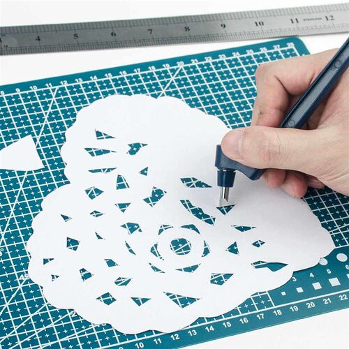 Craft Cutting Tools With 360 Degree Rotating Blade Paper-Cut