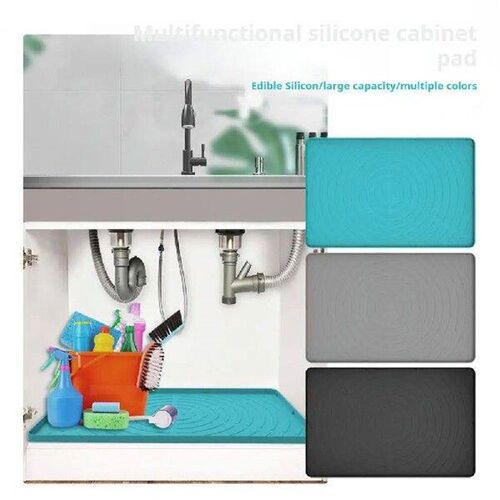 Silicone Cabinet Protector Waterproof Under-sink Mat for