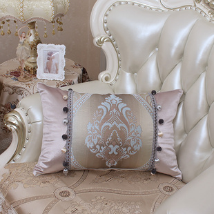 欧式沙发抱枕长方形靠垫靠枕抱枕含芯客厅靠背床头腰靠可