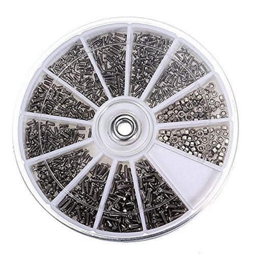 12 Kinds 600/1000 Pcs of Small Stainless Steel Screws Electr