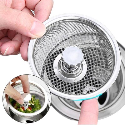Stainless Steel Kitchen Sink Filter Mesh Sink Sewer Strainer