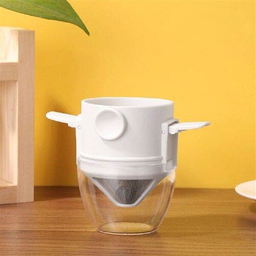 Foldable Coffee Filter Universal Instant Strainer Portable