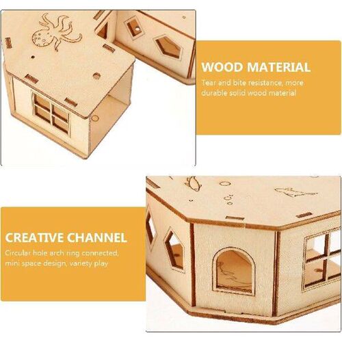 Baby Toys Hamster Tunnel Small Pet Playing House Animals