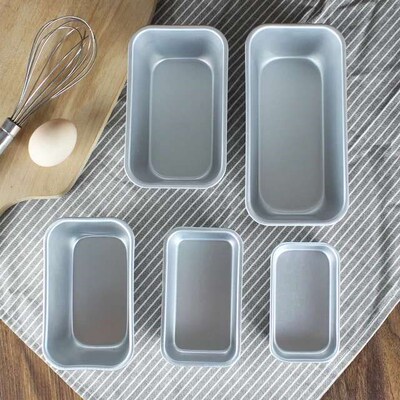 Bakeware Loaf Pan Aluminum Snow Toast Box Bread Mold Cake
