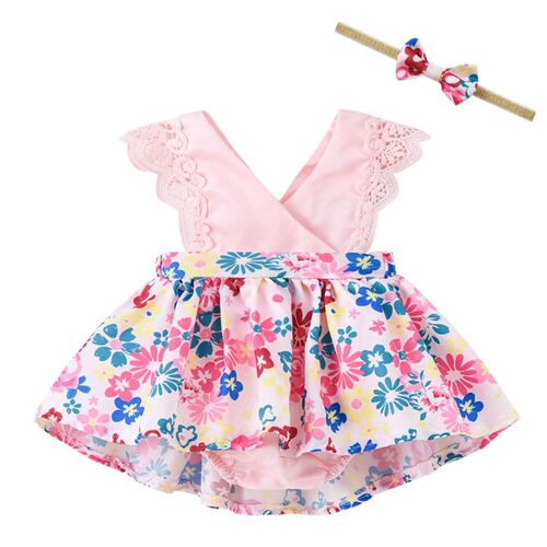 Summer Childrens Skirt Girls Baby Bag Fart Dress Baby Lace