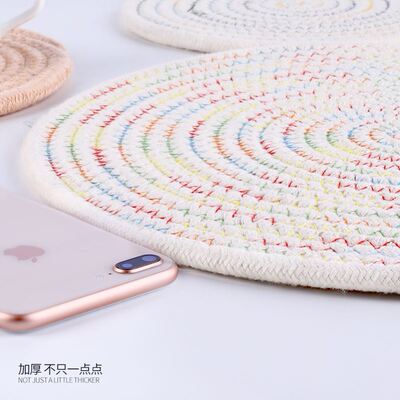 Corn fur woven Dining Table Mat Heat Insulation Pot Holder