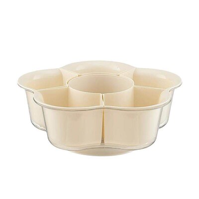 Hot Pot Ingredient Partitioned Platter, Multifunctional Tabl